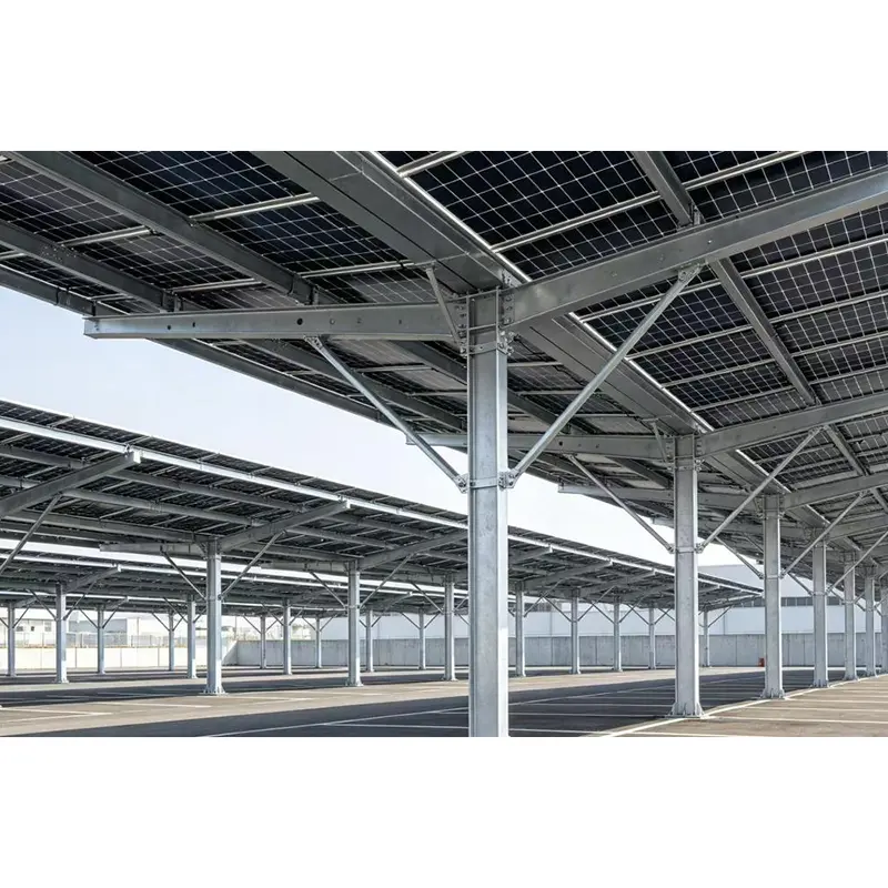 Fotovoltaisk stålkonstruksjon