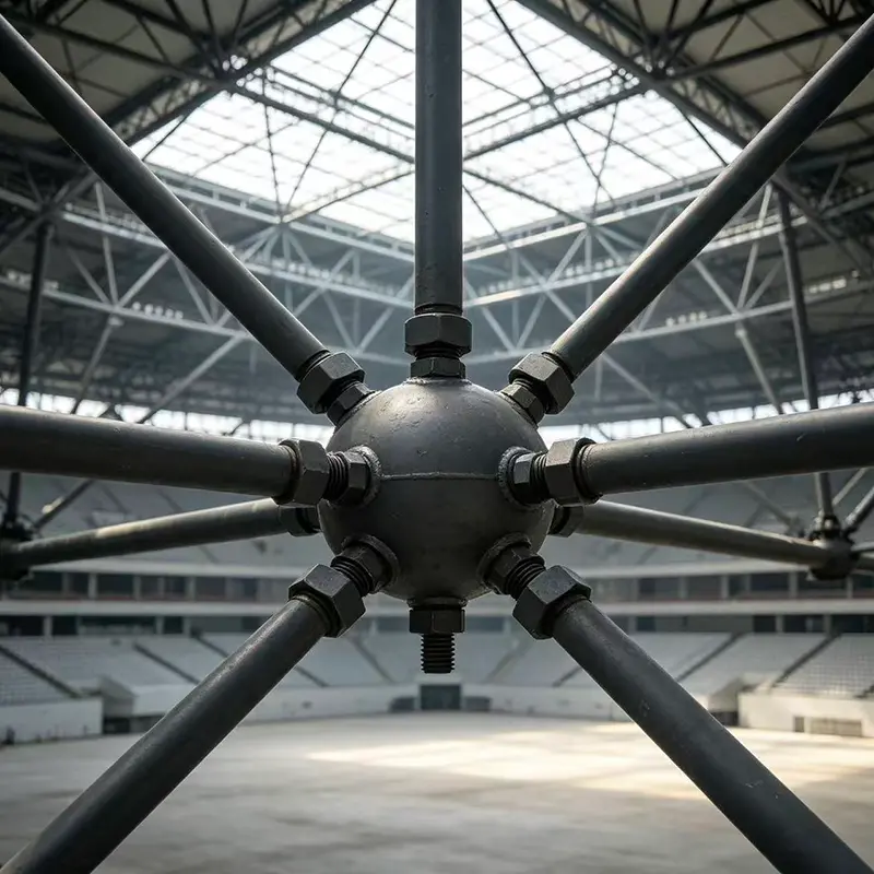 Space Frame Stålstruktur for store arenaer